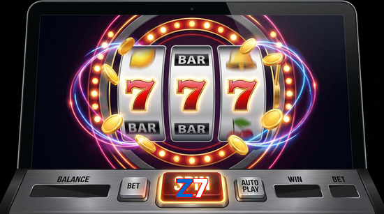 Main screen of Z7 slots page for PK players